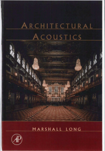 book on acoustics